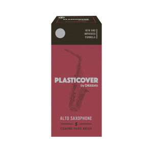 Caixa de 5 Palhetas D'ADDARIO Plasticover para Saxofone Alto